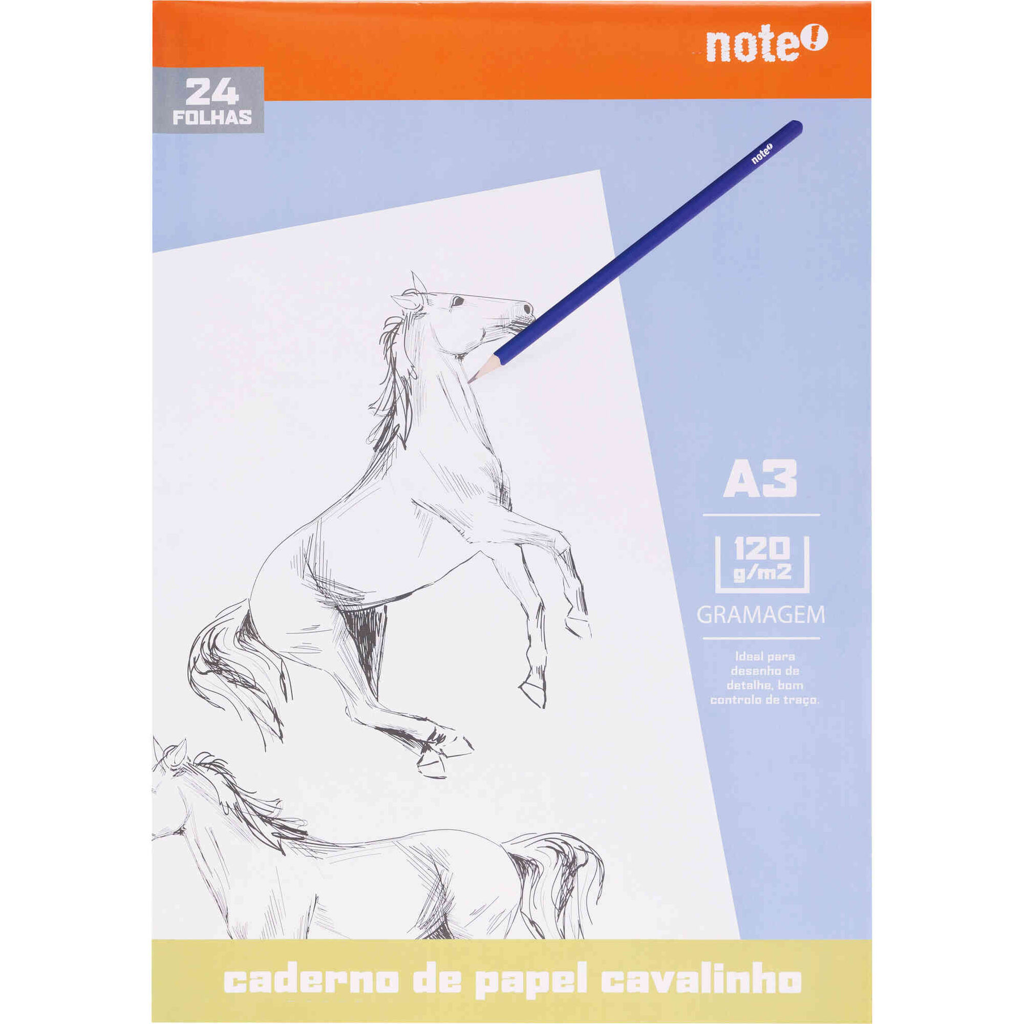 Caderno de Desenho A3 Note!