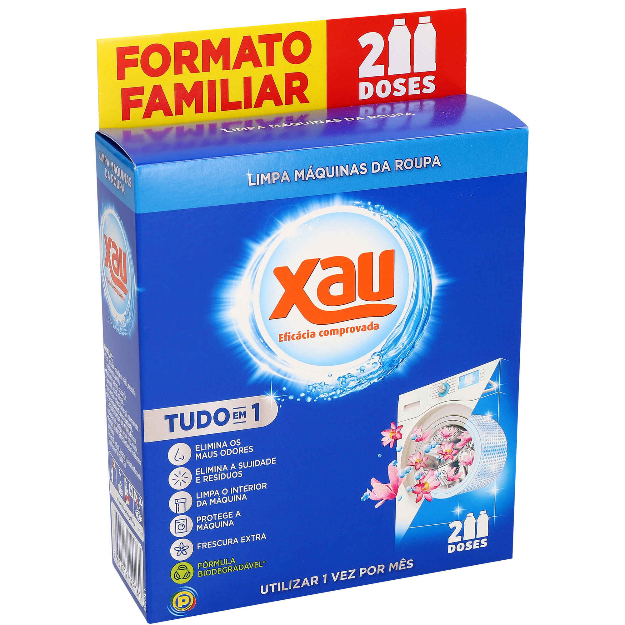 Limpa M&aacute;quinas Roupa Tudo em 1