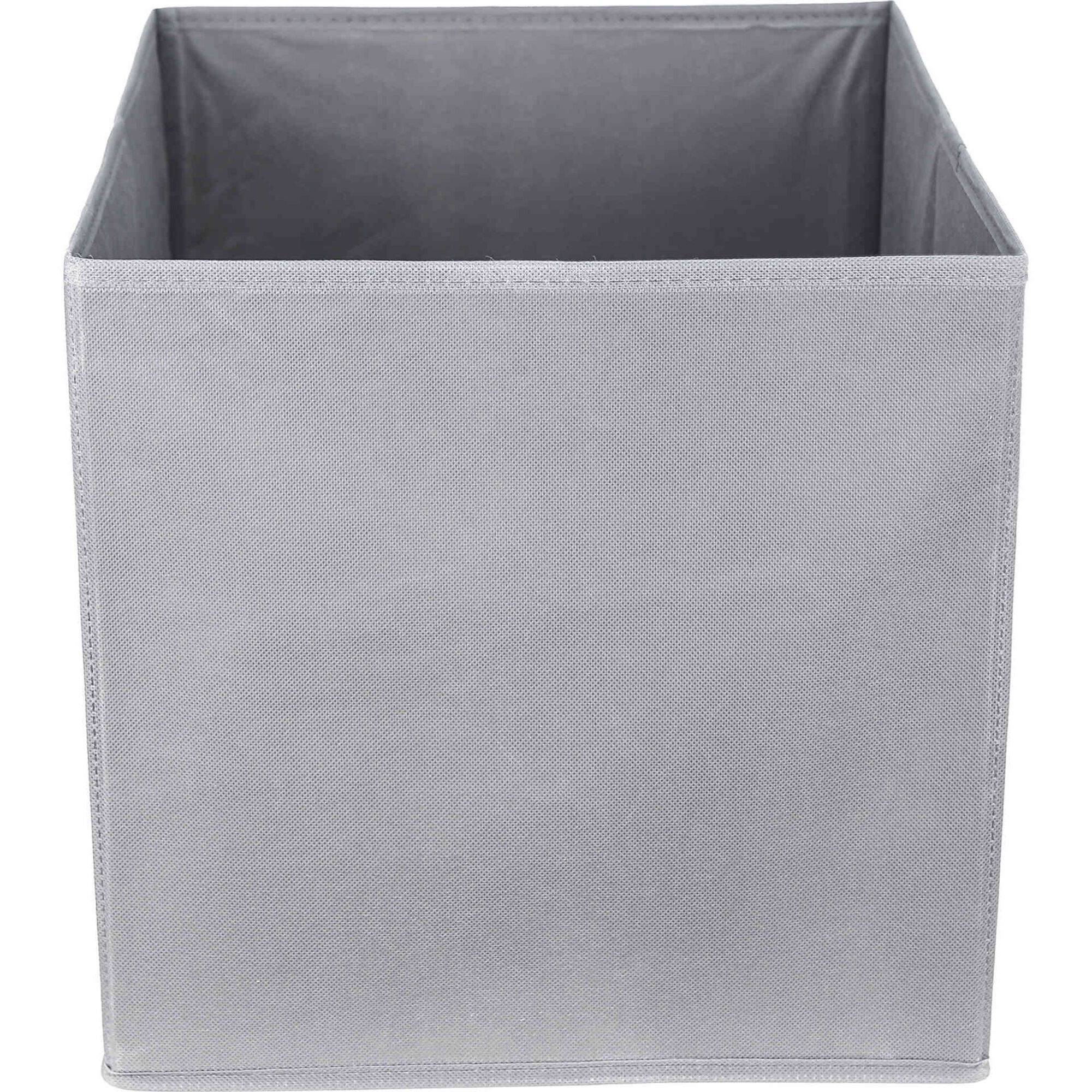 Cubo Arruma&ccedil;&atilde;o 33x38x33cm Cinza Kasa