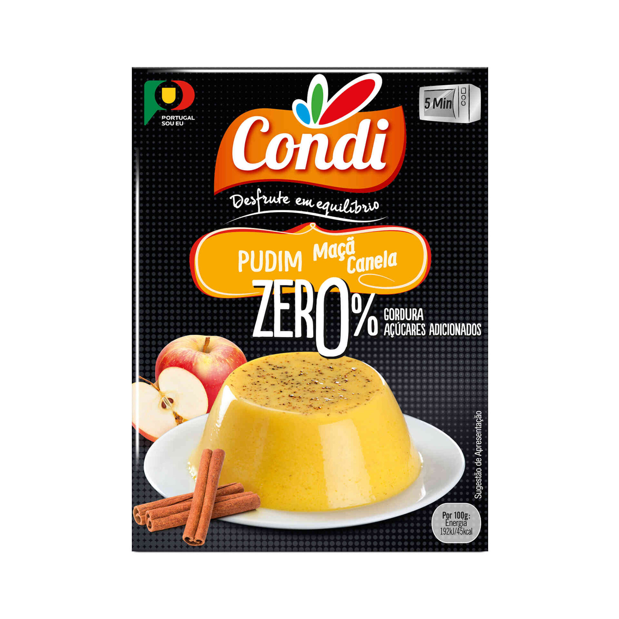 Pudim de Maçã com Canela sem Açúcar Pudim de Maçã com Canela sem Açúcar