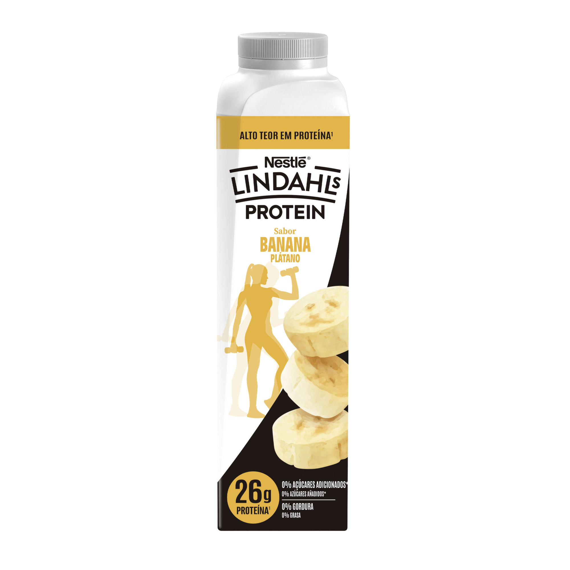 Iogurte Líquido Proteína Banana