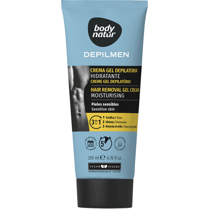 Creme Gel Depilatório Corpo Pele Sensível Body Natur