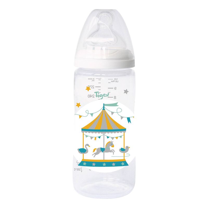 Biberão Autonomia 300ml Silicone +6M Tigex