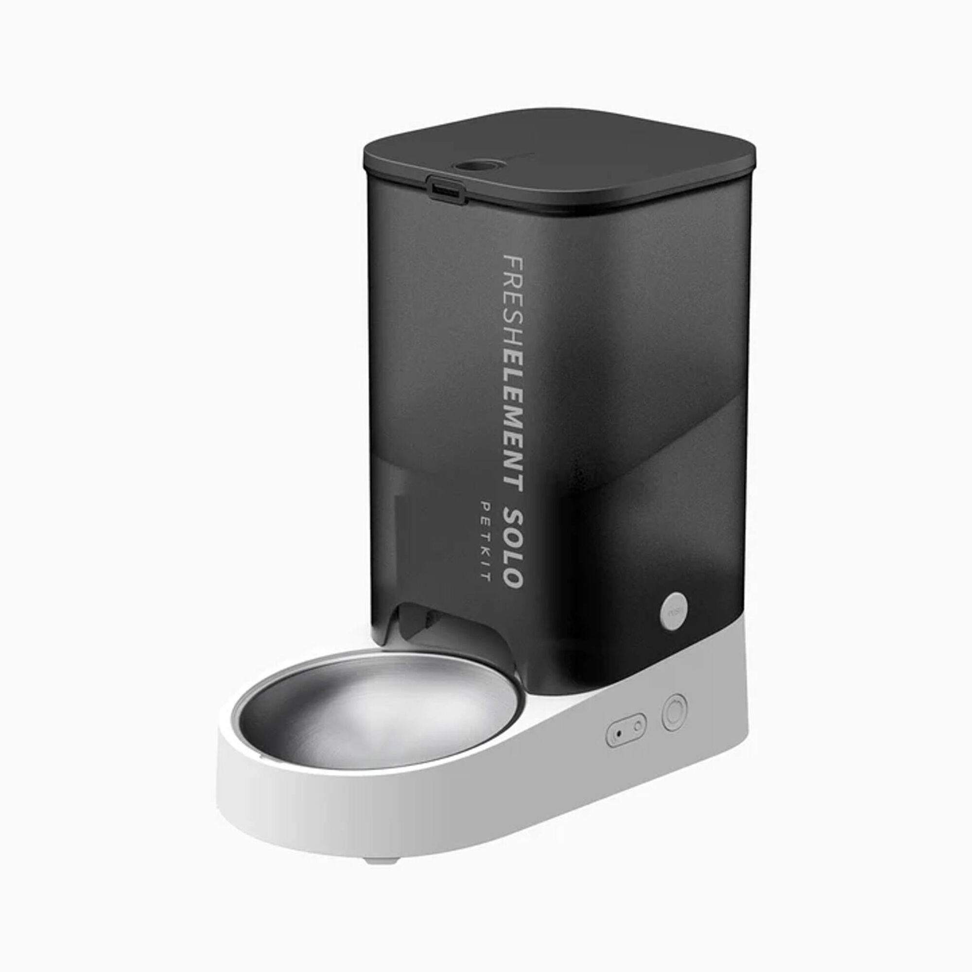 Comedouro Inteligente Fresh Element Solo 3 lt Preto