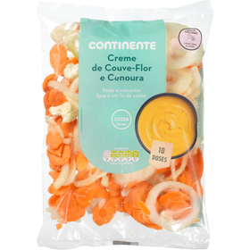 Preparado para Creme de Couve Flor e Cenoura