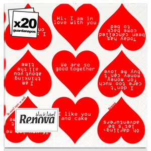 Guardanapos 3 Folhas Black Label Decorado Renova