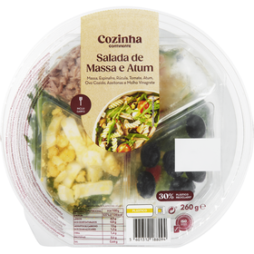 Salada de Massa com Atum e Ovo Cozinha Continente