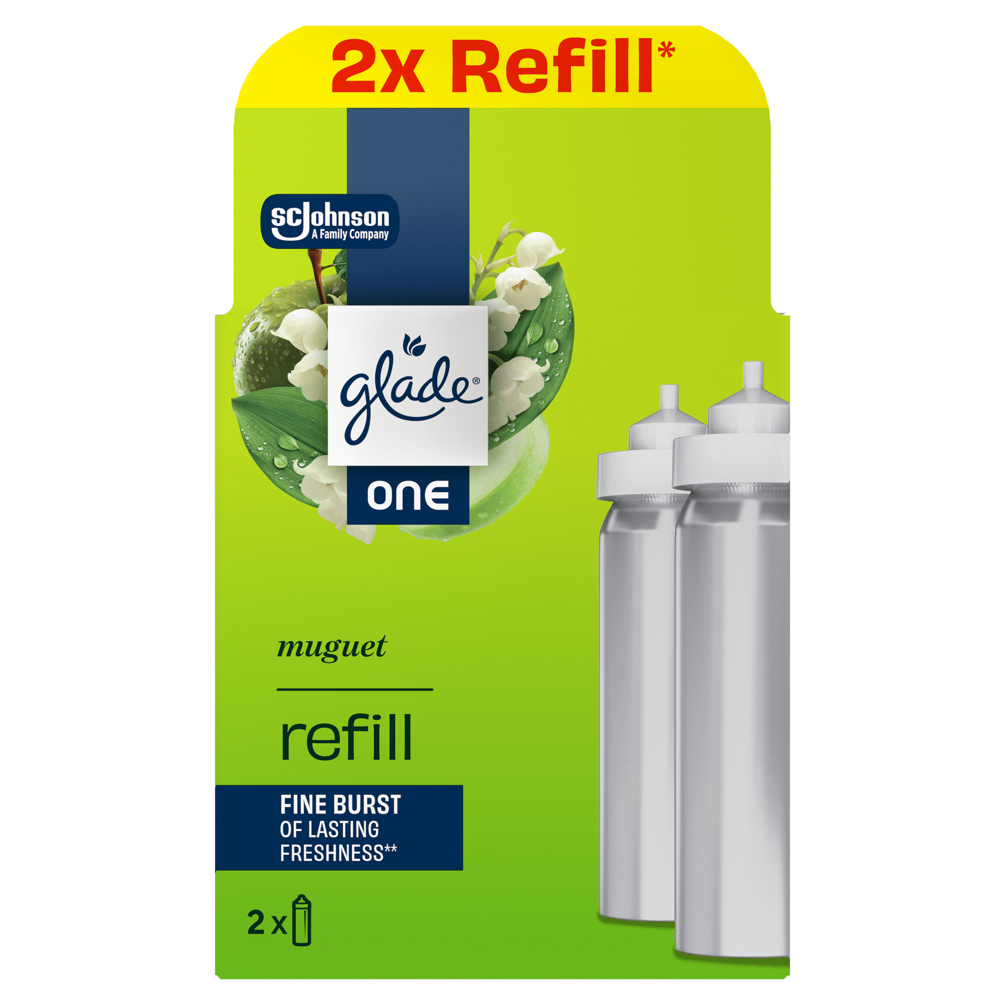 Ambientador Recarga One  Muguet Glade