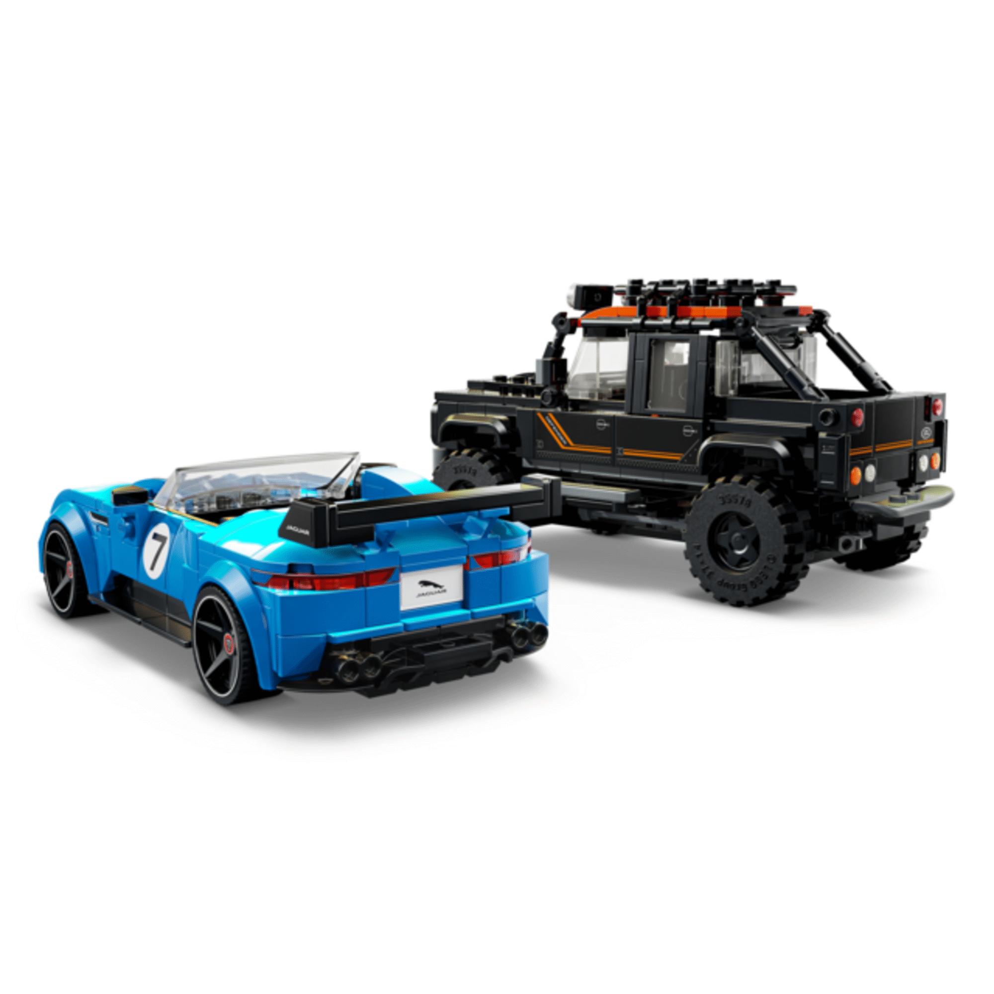 LEGO Speed Champions - Jaguar Project 7 e Land Rover Defender - 77264