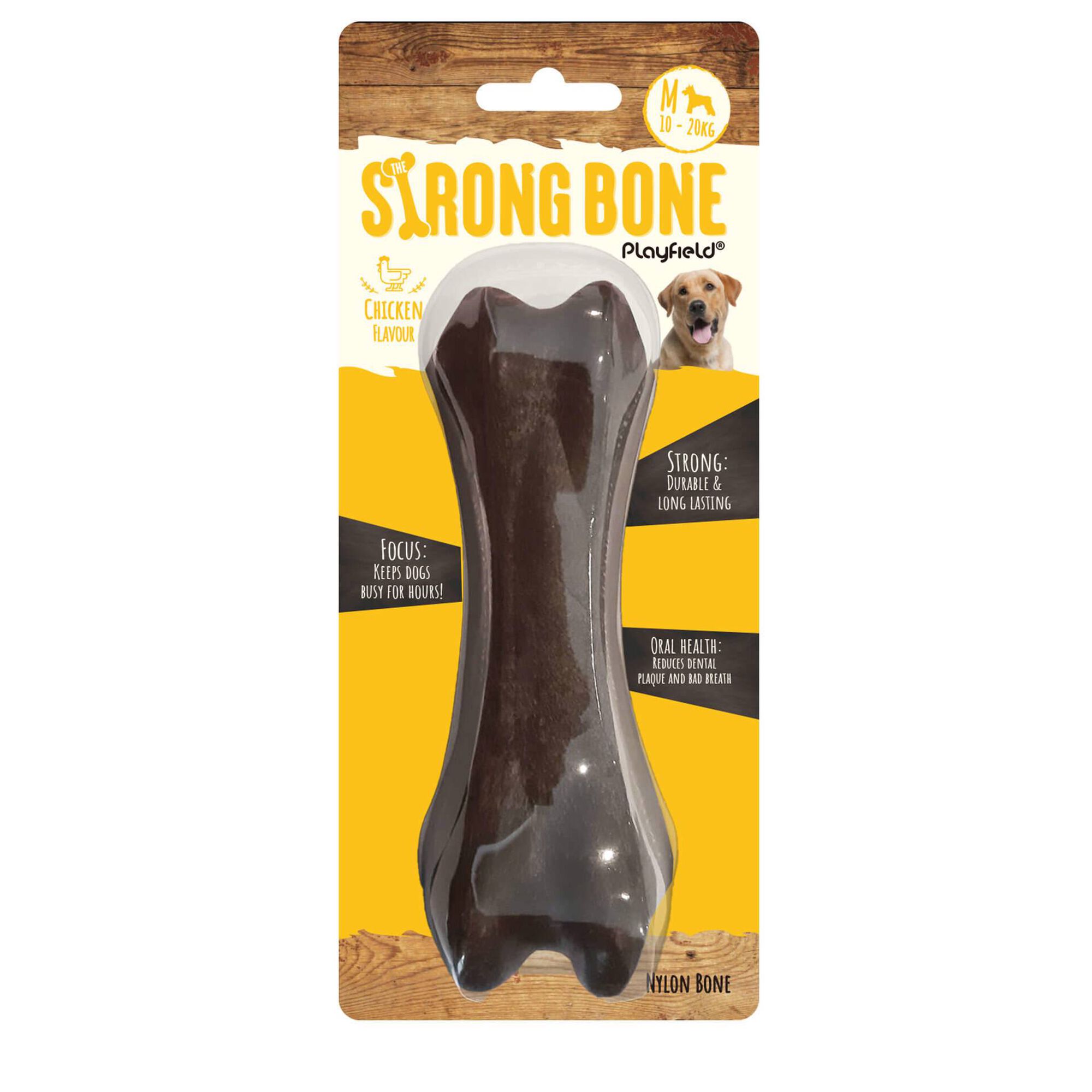 Osso para C&atilde;o Frango 15 cm Strong Bone