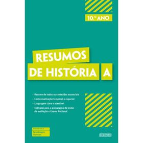 Resumos de Hist&oacute;ria A - 10.&ordm; Ano de Sebenta