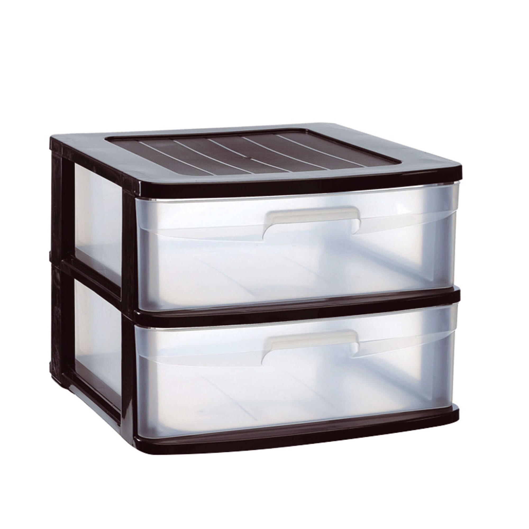 Bloco 2 Gavetas Preto