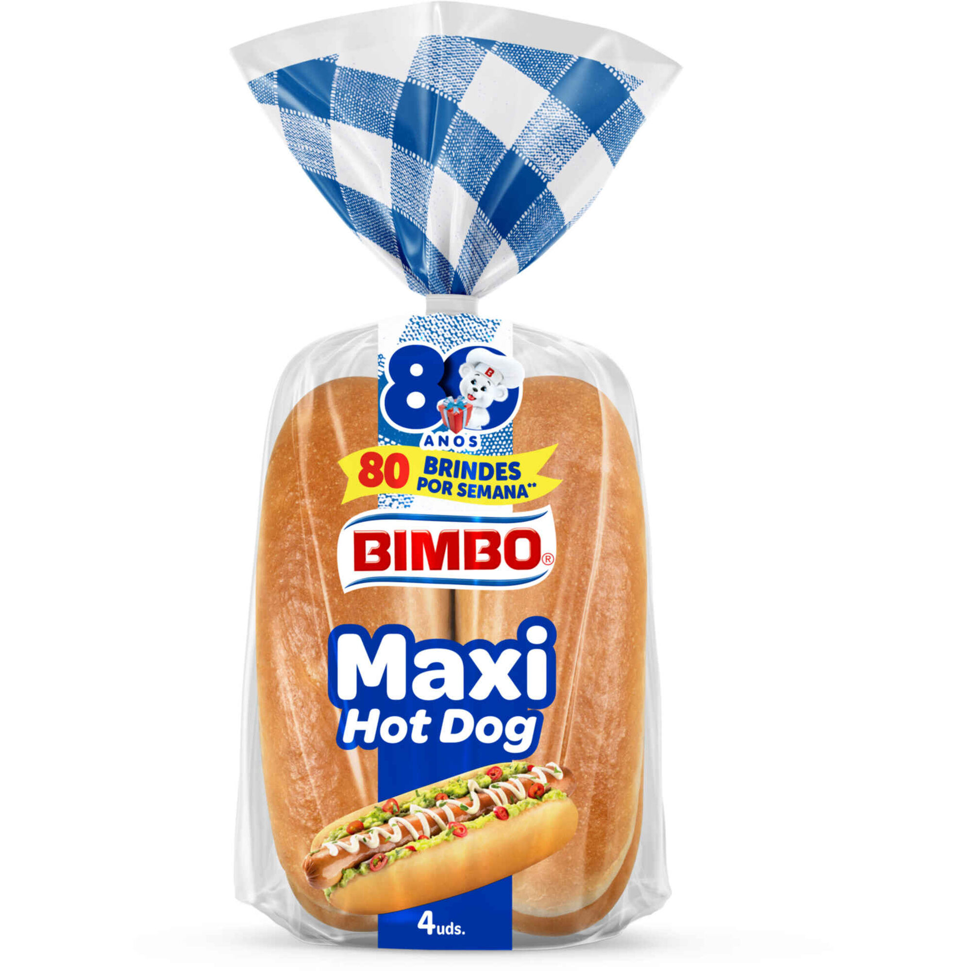 Pão de Cachorro Maxi