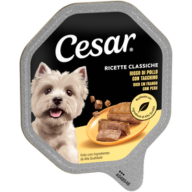 Comida H&uacute;mida para C&atilde;o Frango Terrina Cesar