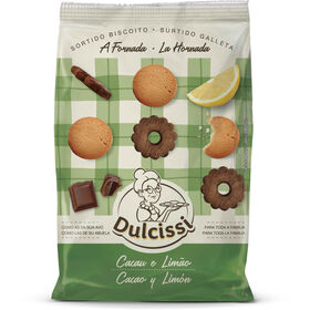 Sortido de Bolachas Cacau e Lim&atilde;o Dulcissi