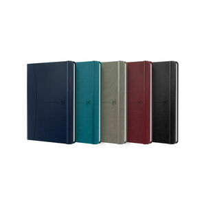 Caderno Cosido Signature A5 Pautado Classic Oxford