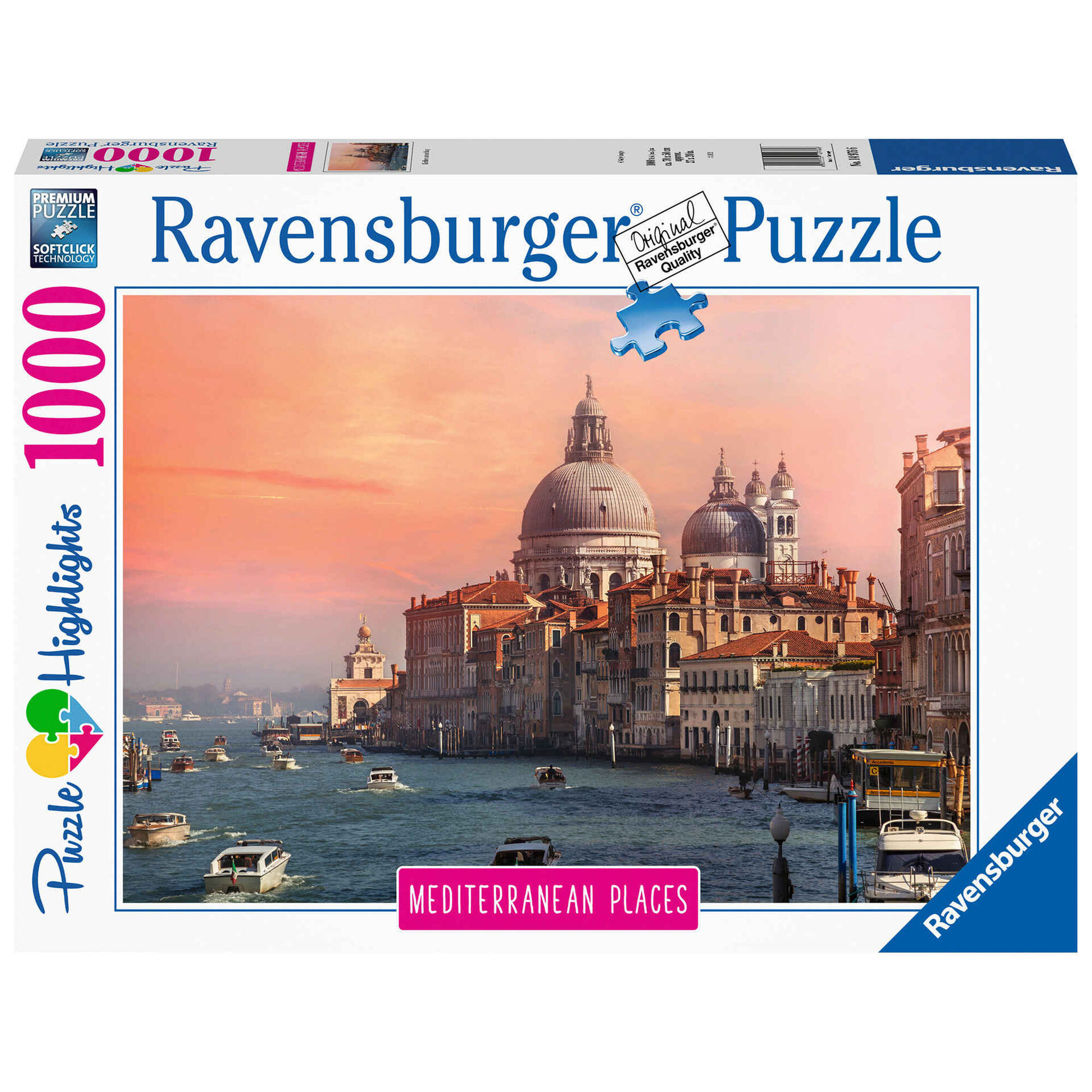 Puzzle Itália Mediterrâneo 1000 Peças Puzzle Itália Mediterrâneo 1000 Peças