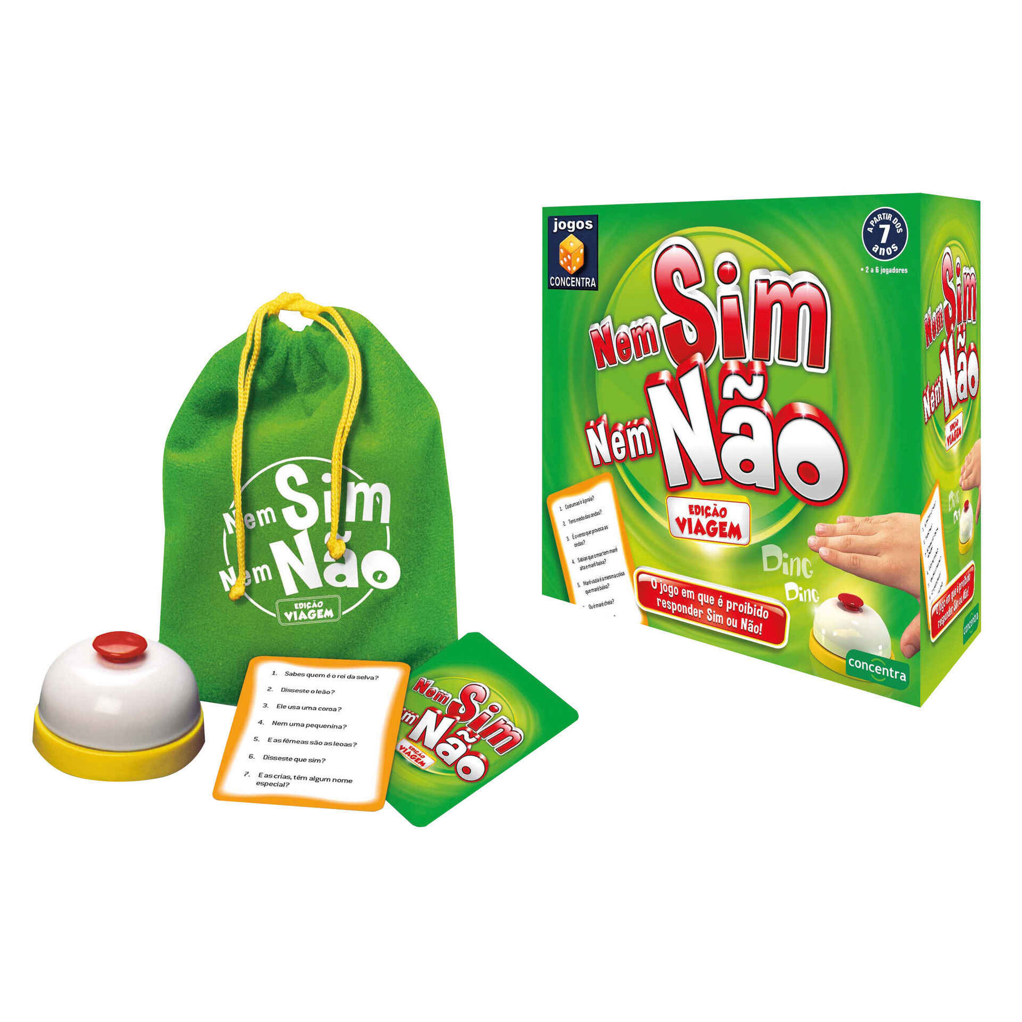 Jogo Nem Sim Nem Não (Formato Viagem) Jogo Nem Sim Nem Não (Formato Viagem)