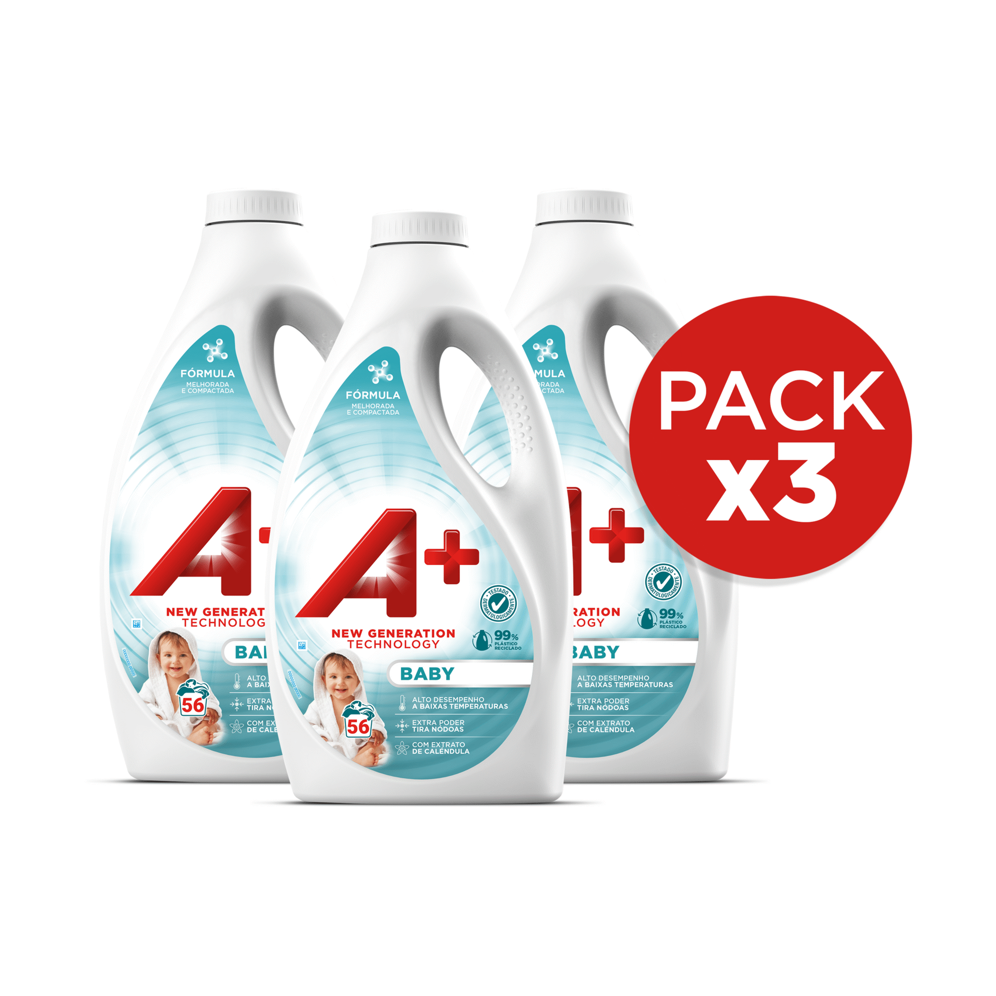 Detergente M&aacute;quina Roupa L&iacute;quido Baby