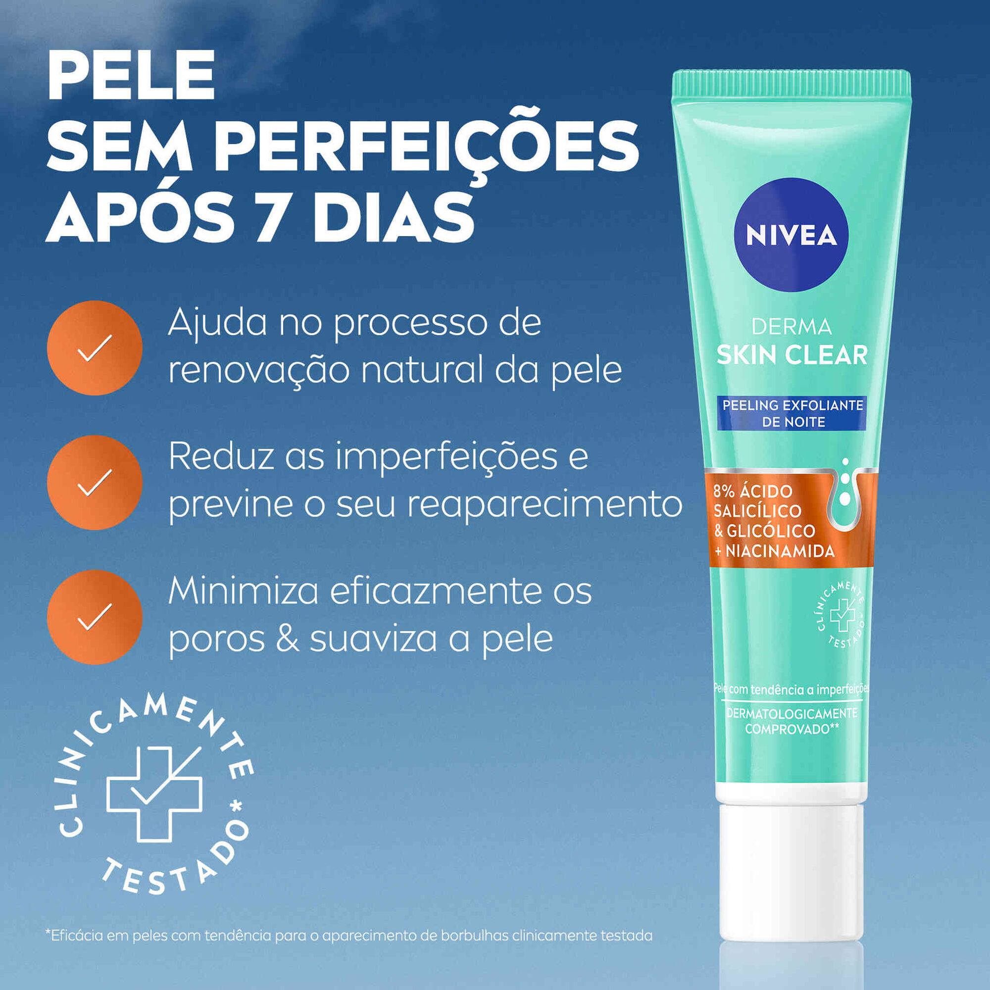 Exfoliante Noite Anti-Imperfeições Derma Skin
