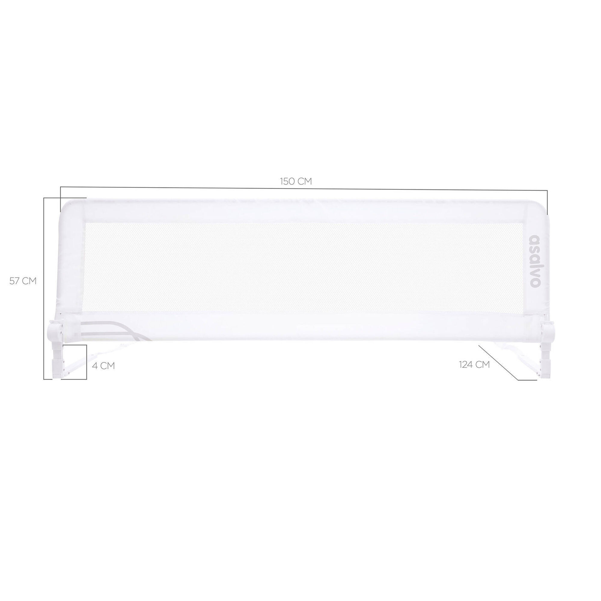 Barreira de Segurança para Cama 2 em 1 150cm