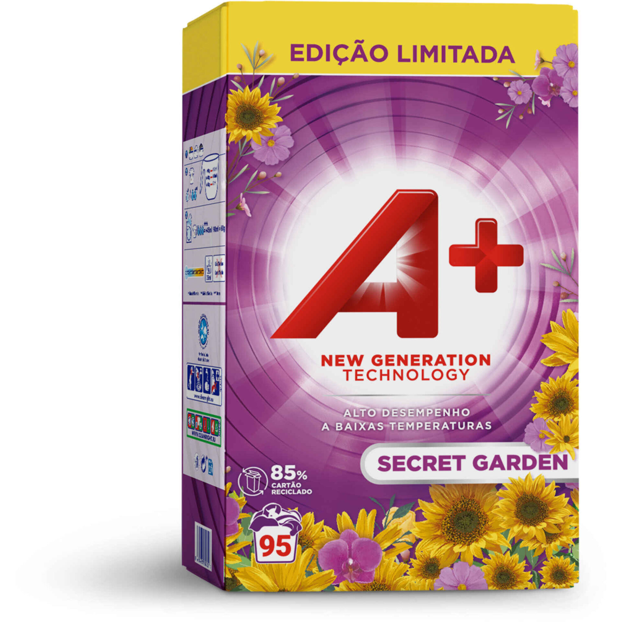Detergente Máquina Roupa Pó Secret Garden