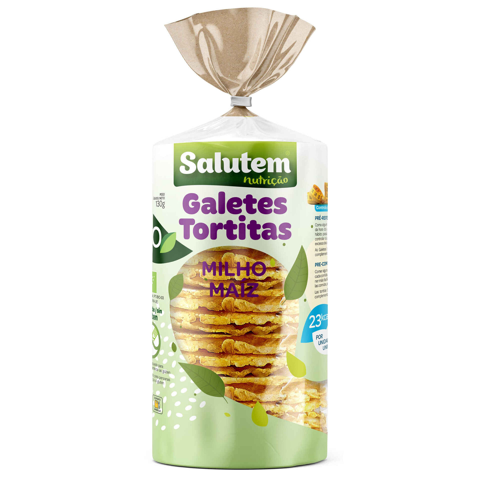 Tortitas de Milho sem Glúten