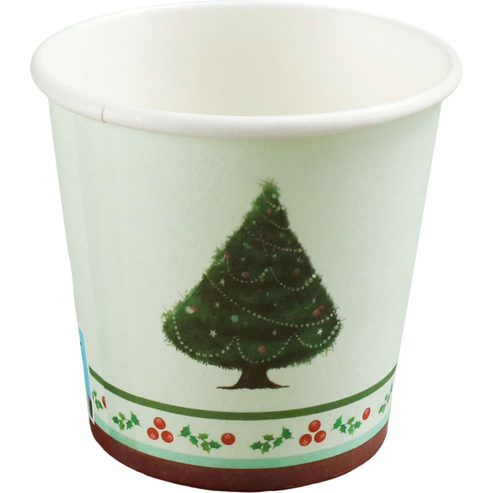 Conjunto 50 Copos 100ml &Aacute;rvore Natal