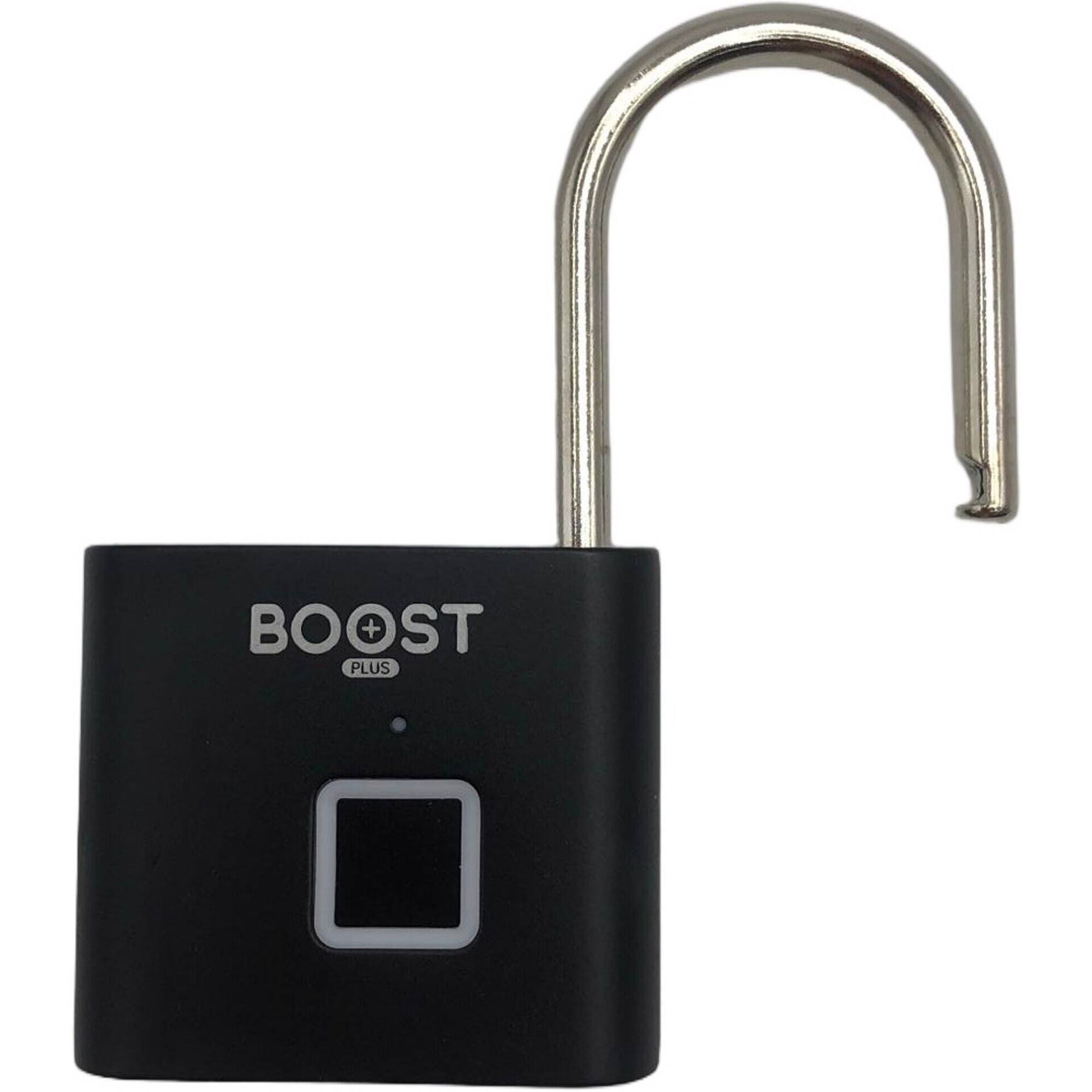 Cadeado Biom&eacute;trico com USB Preto Boost