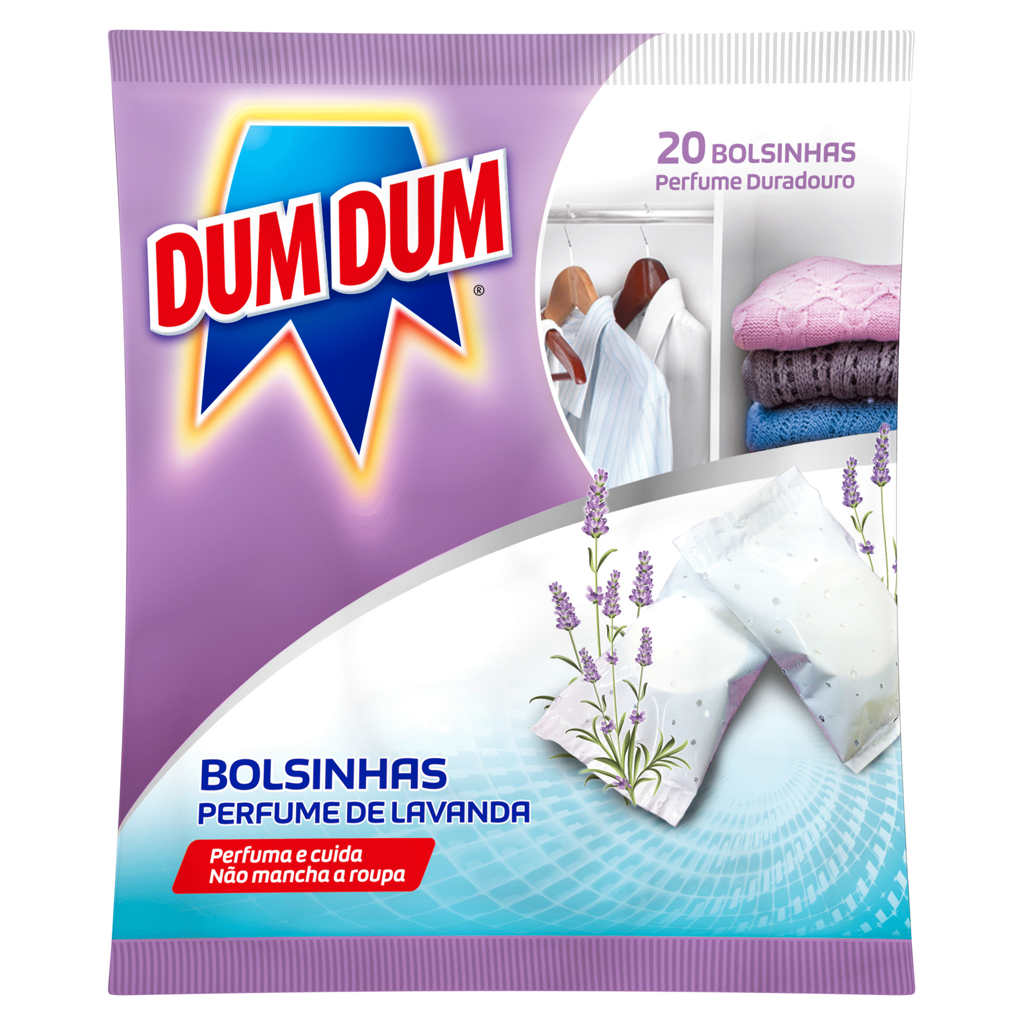 Inseticida Anti-Tra&ccedil;a Bolsinha Lavanda Dum Dum