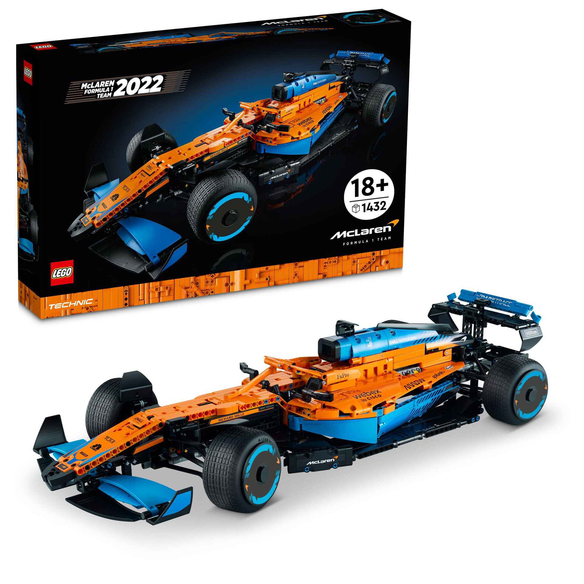 Carro de Corrida McLaren Fórmula 1 - 42141 Carro de Corrida McLaren Fórmula 1 - 42141