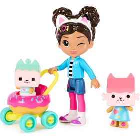 Set de Figuras Gabby, cuida de gatinhos