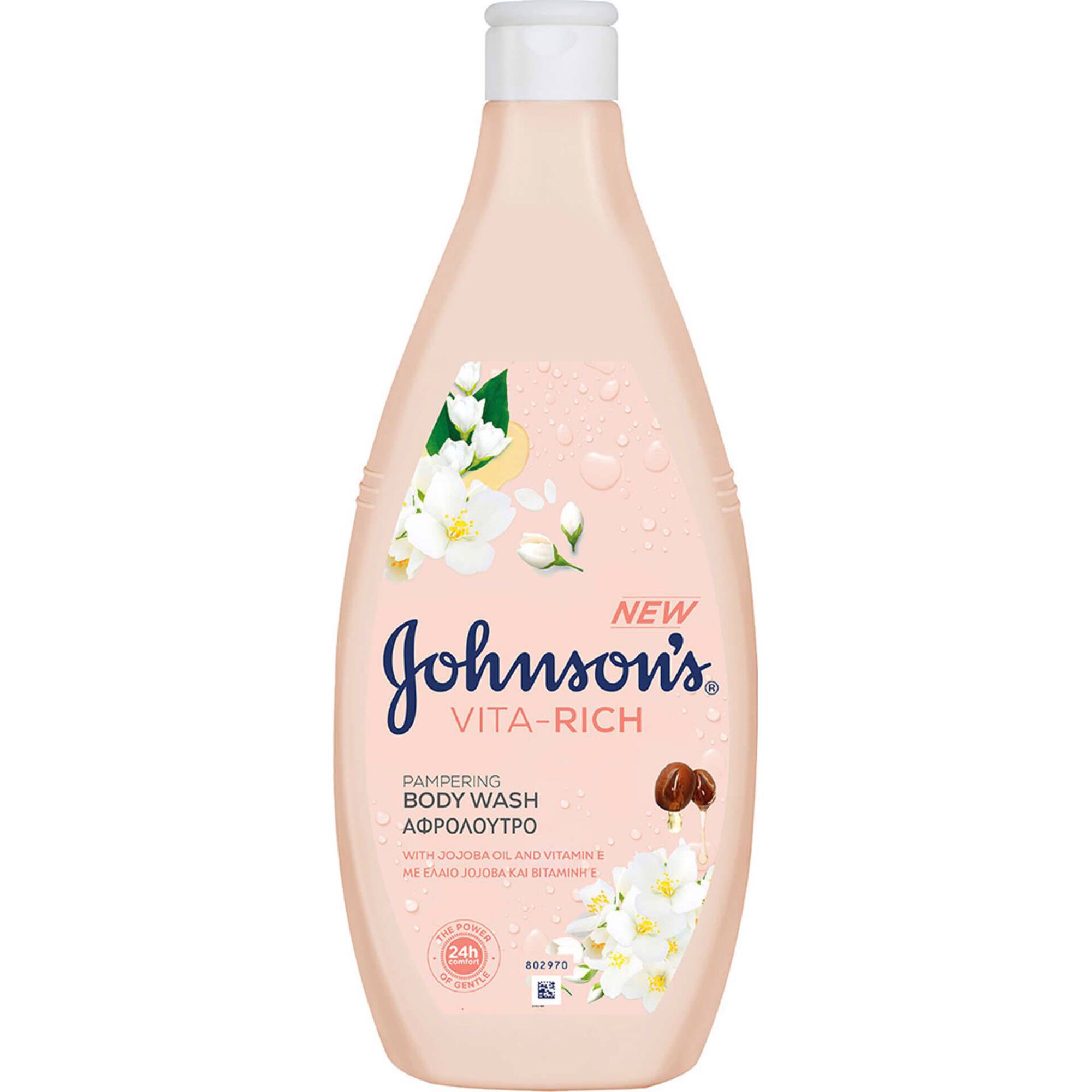 Gel de Banho Vita-Rich Jojoba Oil Johnson's