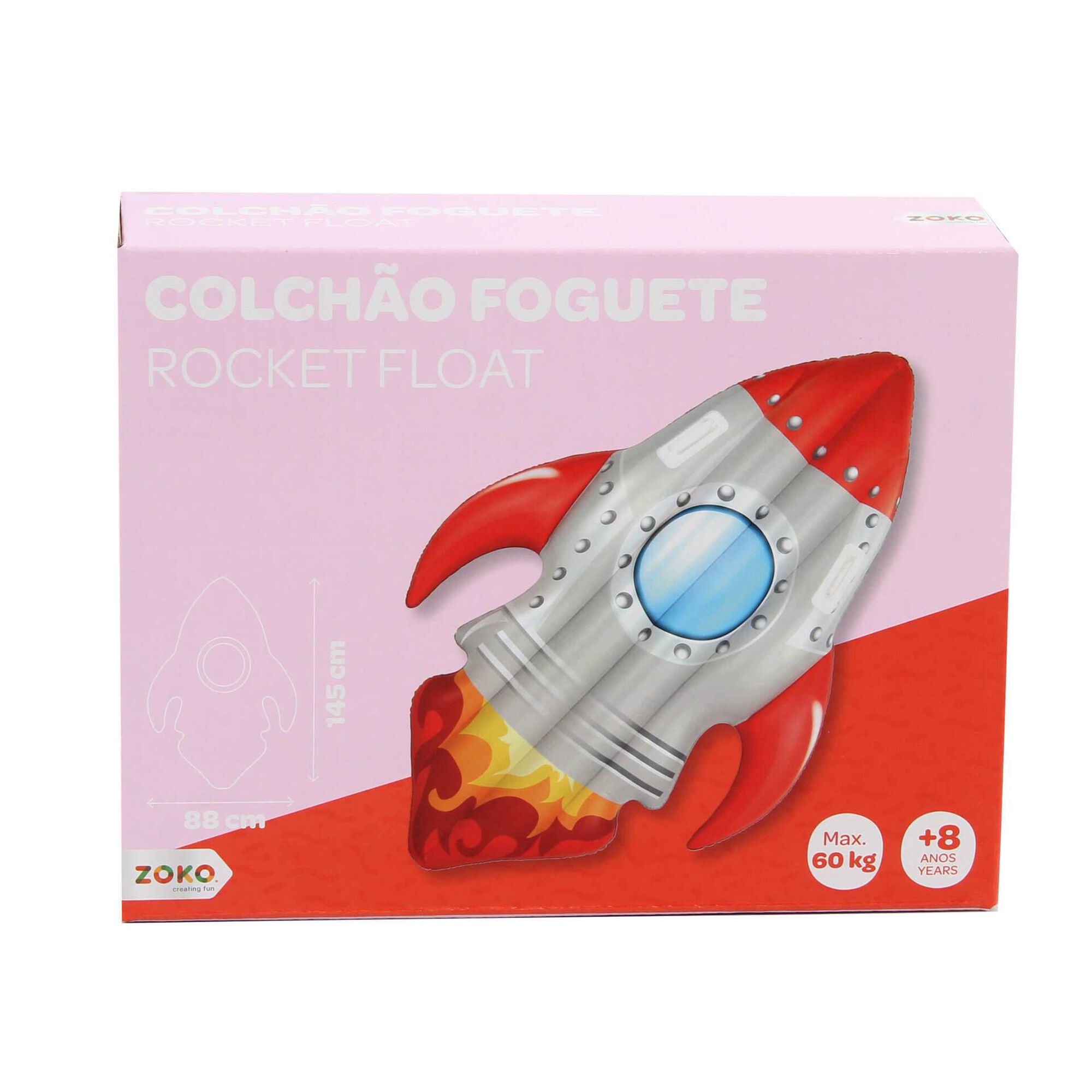 Zoko - Colch&atilde;o Insufl&aacute;vel Polvo/Foguet&atilde;o (v&aacute;rios modelos)