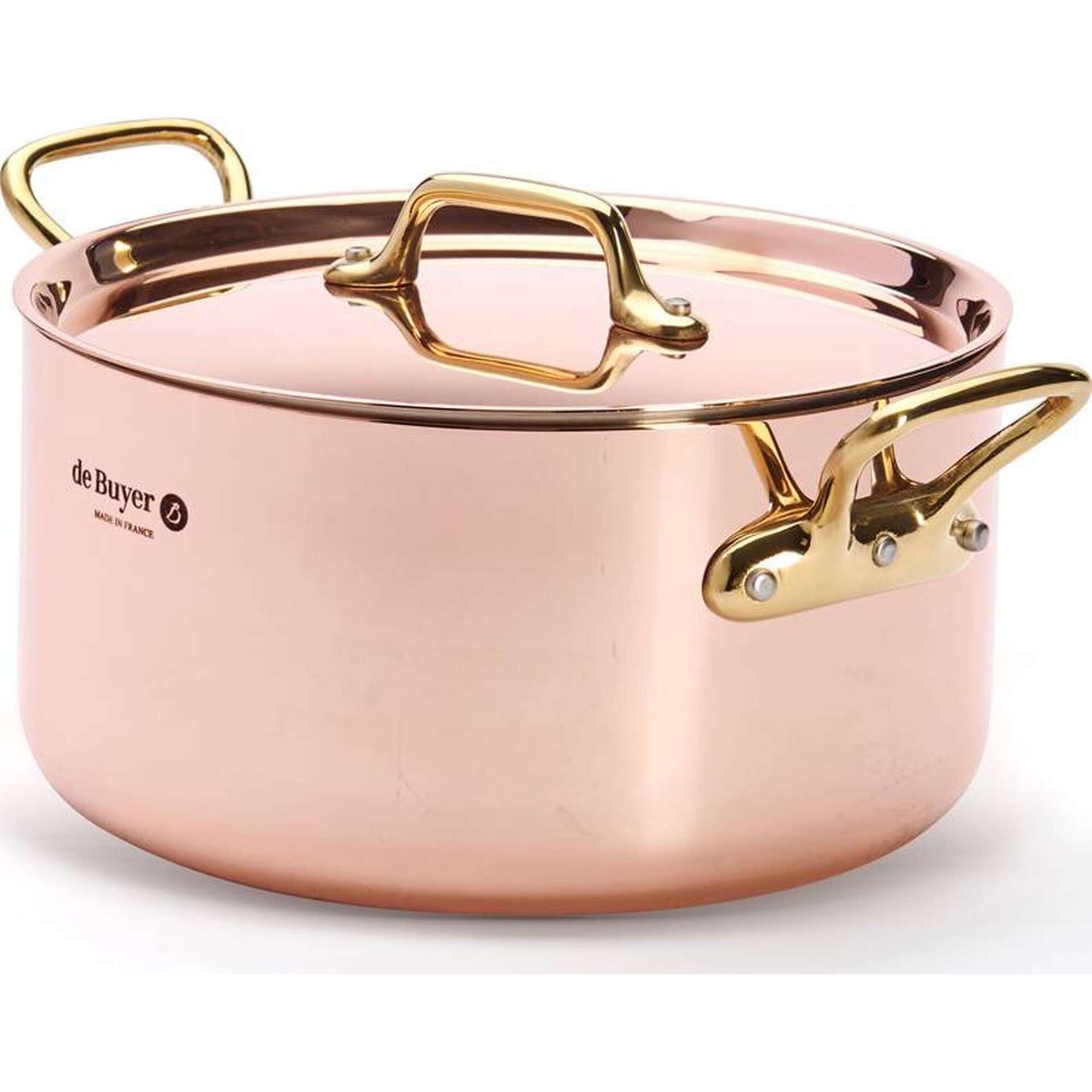 Panela Cobre e Inox 20 cm Inocuivre deBuyer