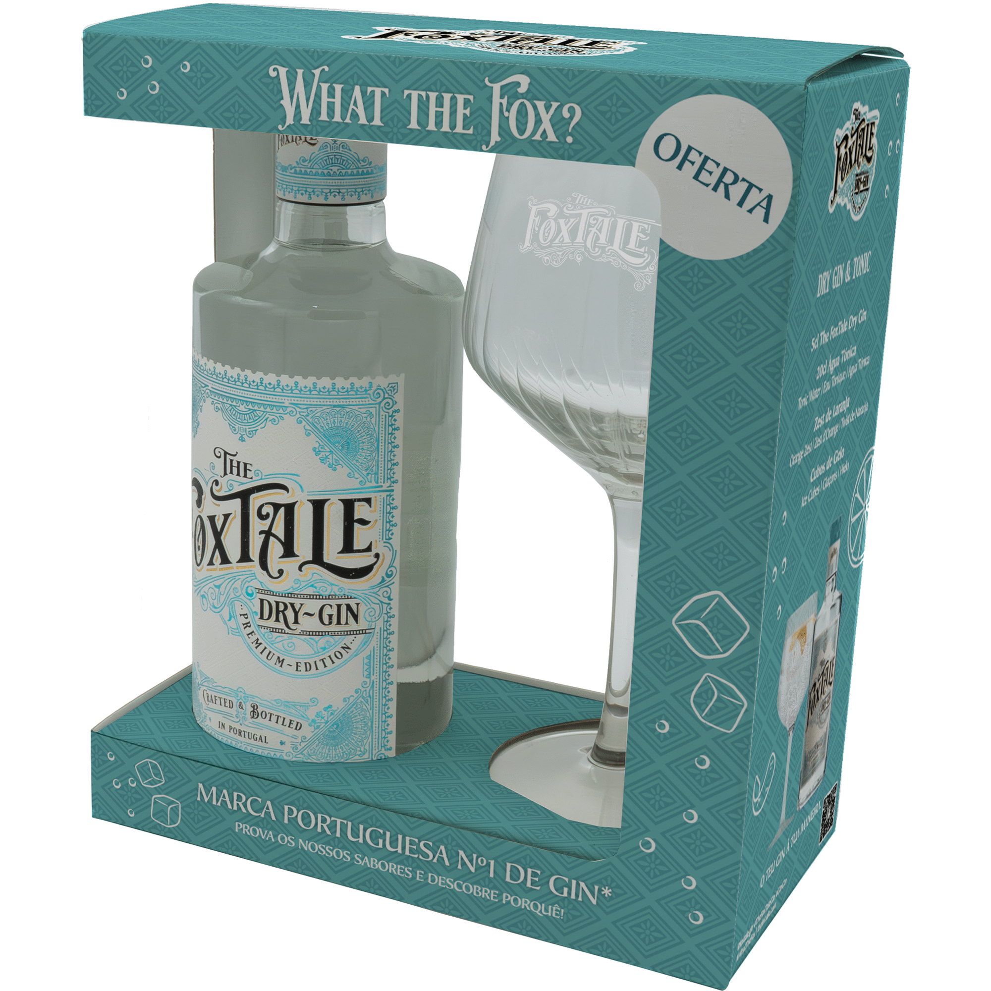 Gin The Foxtale com Copo