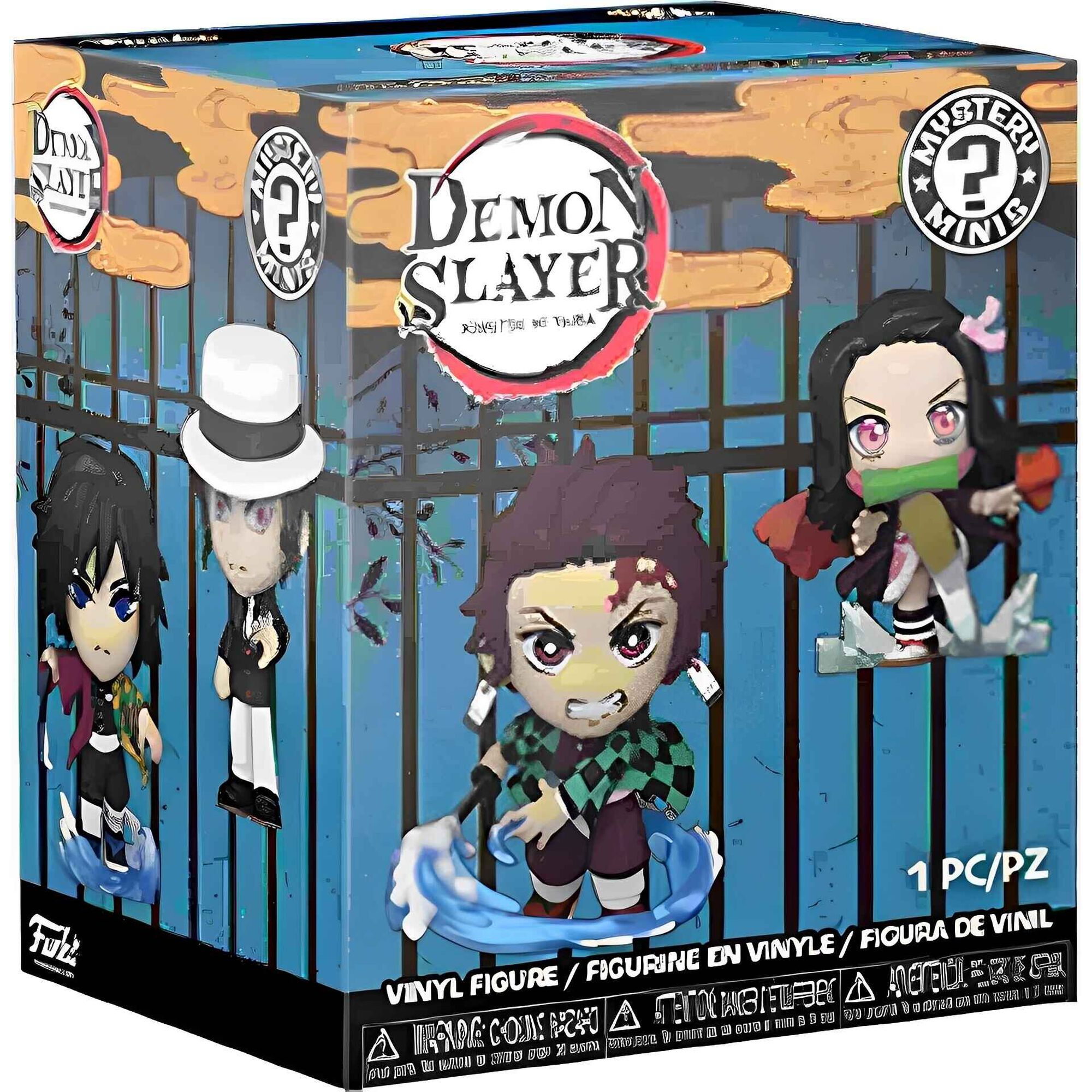 Figura Demon Slayer Mini (V&aacute;rios Modelos)