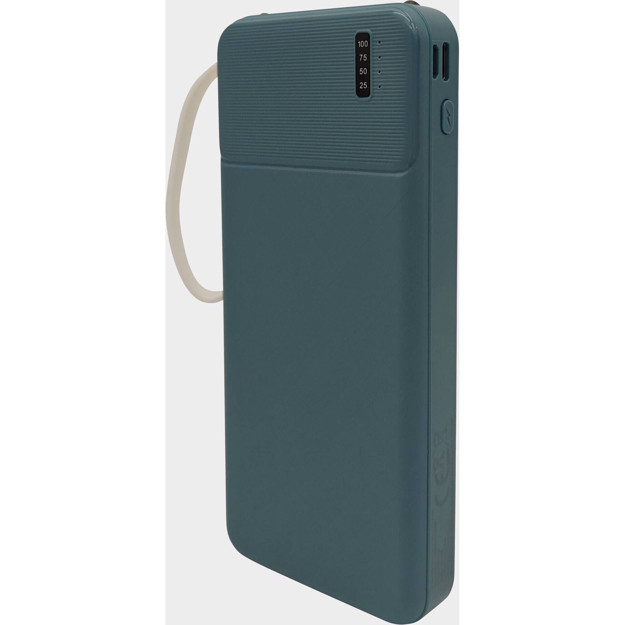 Powerbank 10000mAh Fusion Azul Bazar&atilde;o