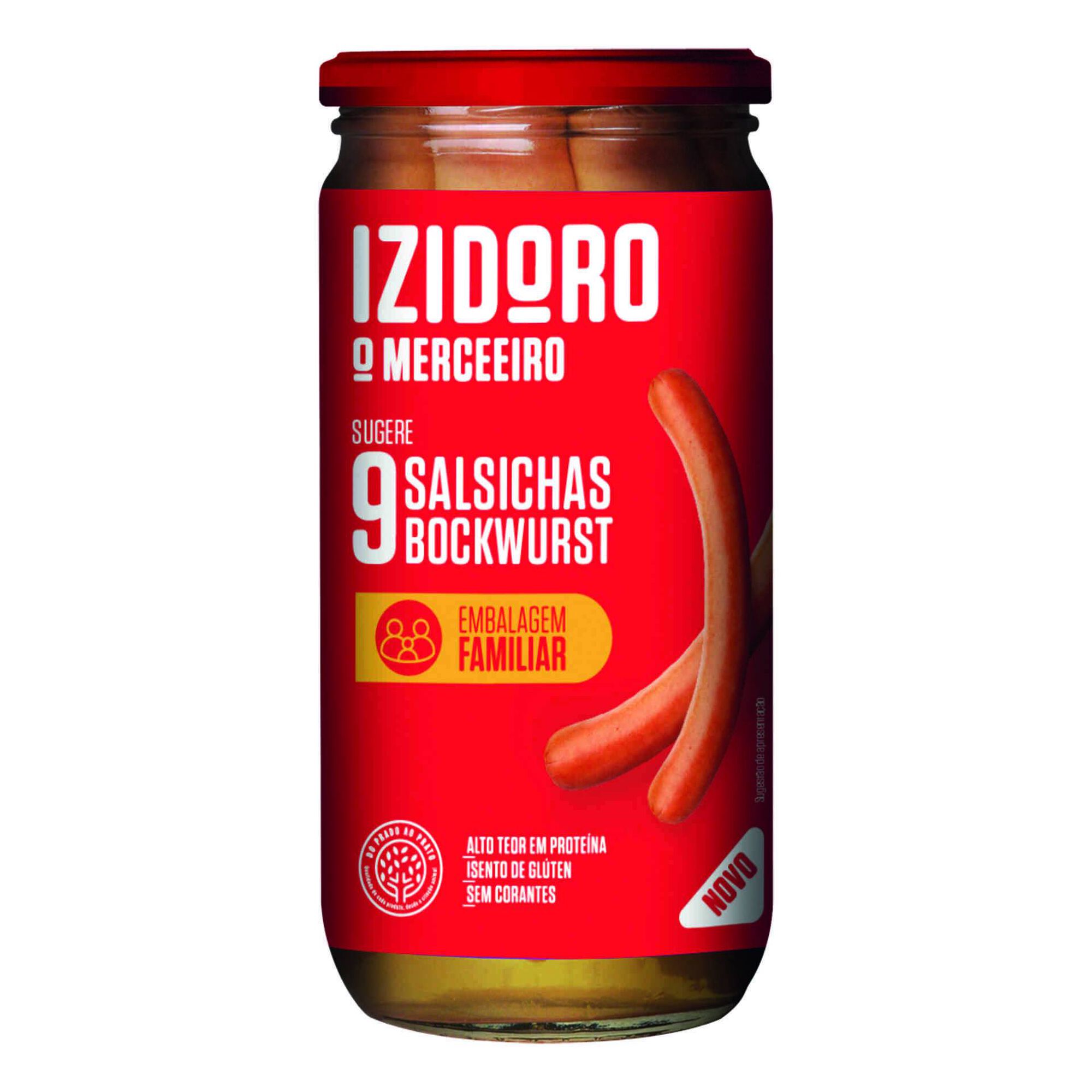 Salsichas Bockwurst Frasco 9 un Salsichas Bockwurst Frasco 9 un