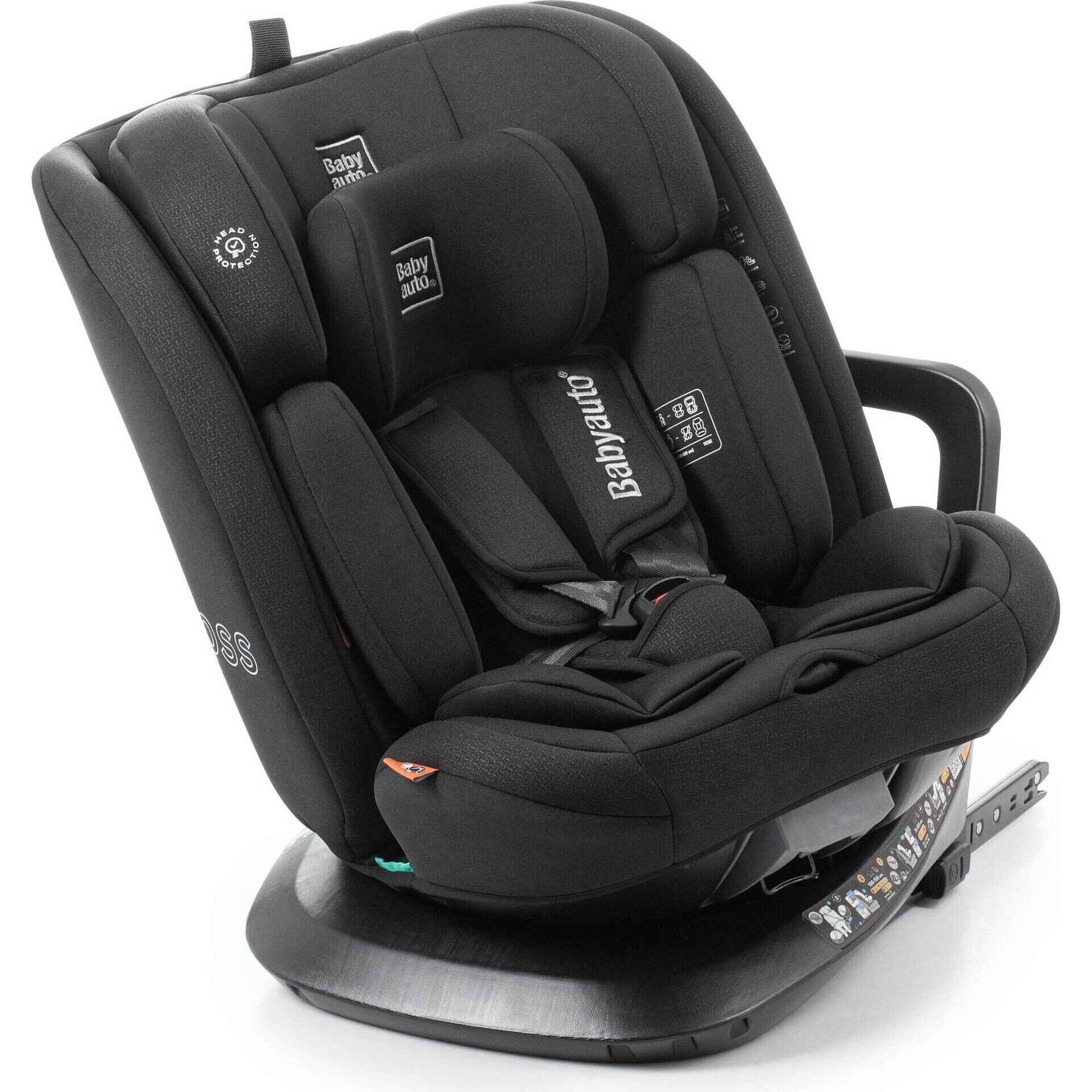Cadeira Auto I-Size 40-150 Across Preta Babyauto