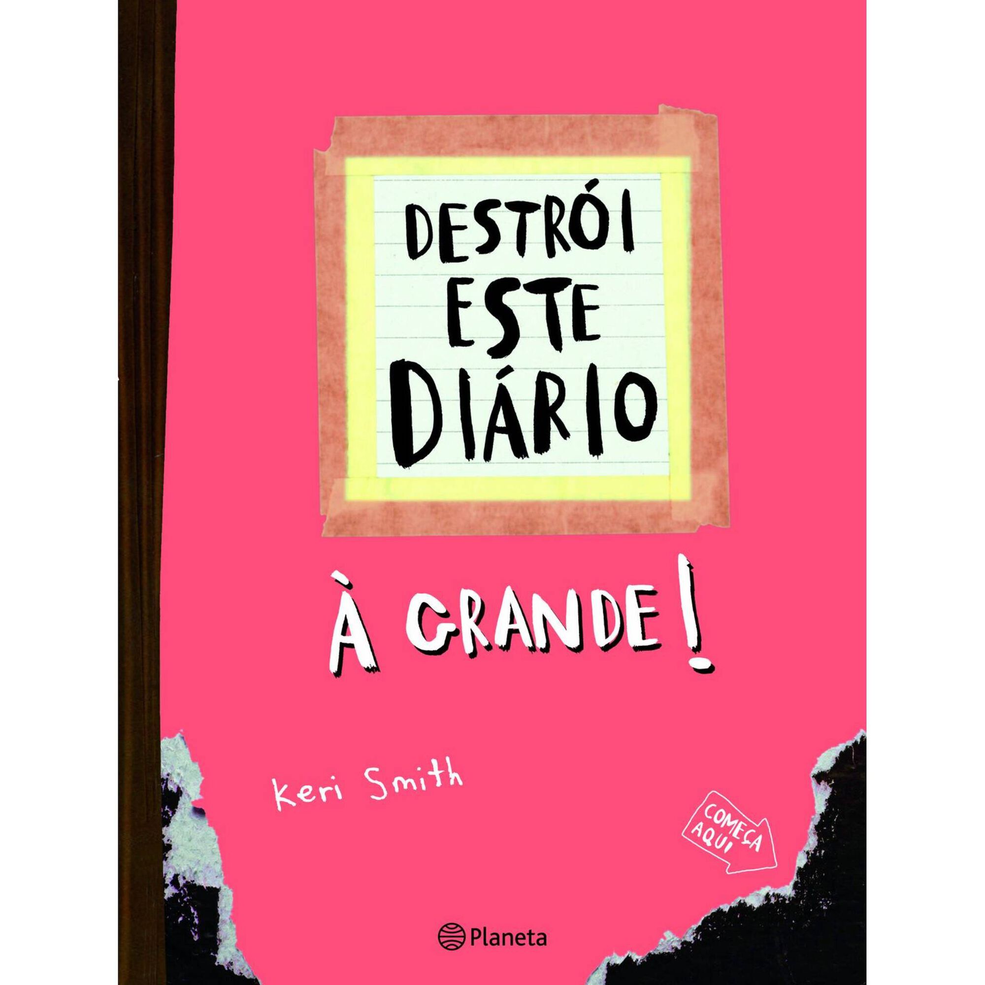 Destr&oacute;i Este Di&aacute;rio &agrave; Grande (Capa Laranja) de Keri Smith