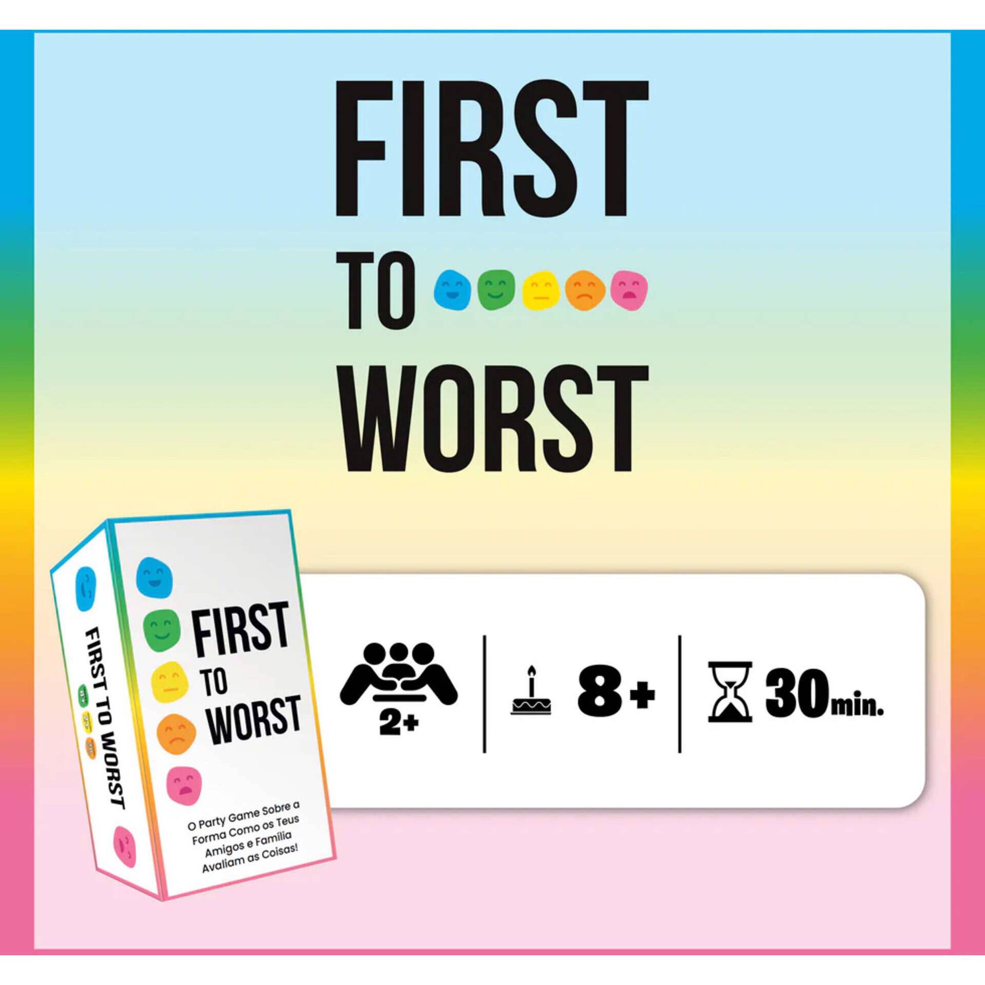 Creative Toys - Jogo First to Worst