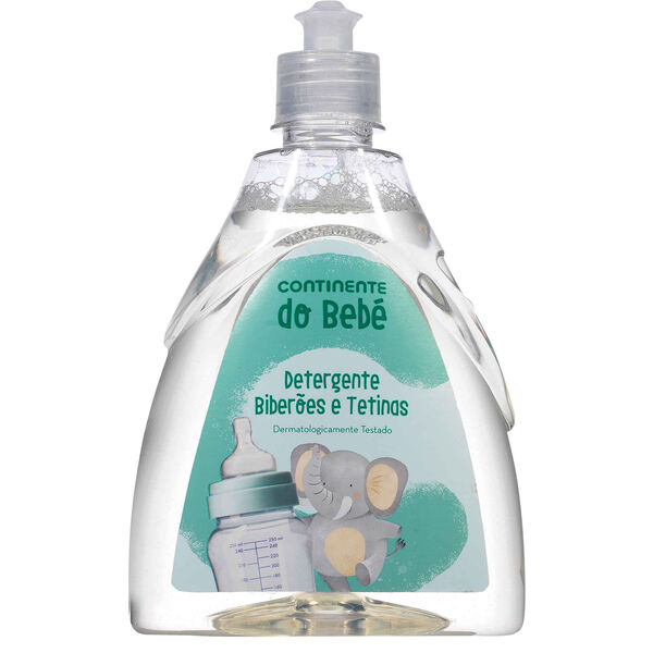 Detergente Manual Lava Biberões e Tetinas Continente do Bebé