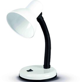 Candeeiro Secretária E27 Branco