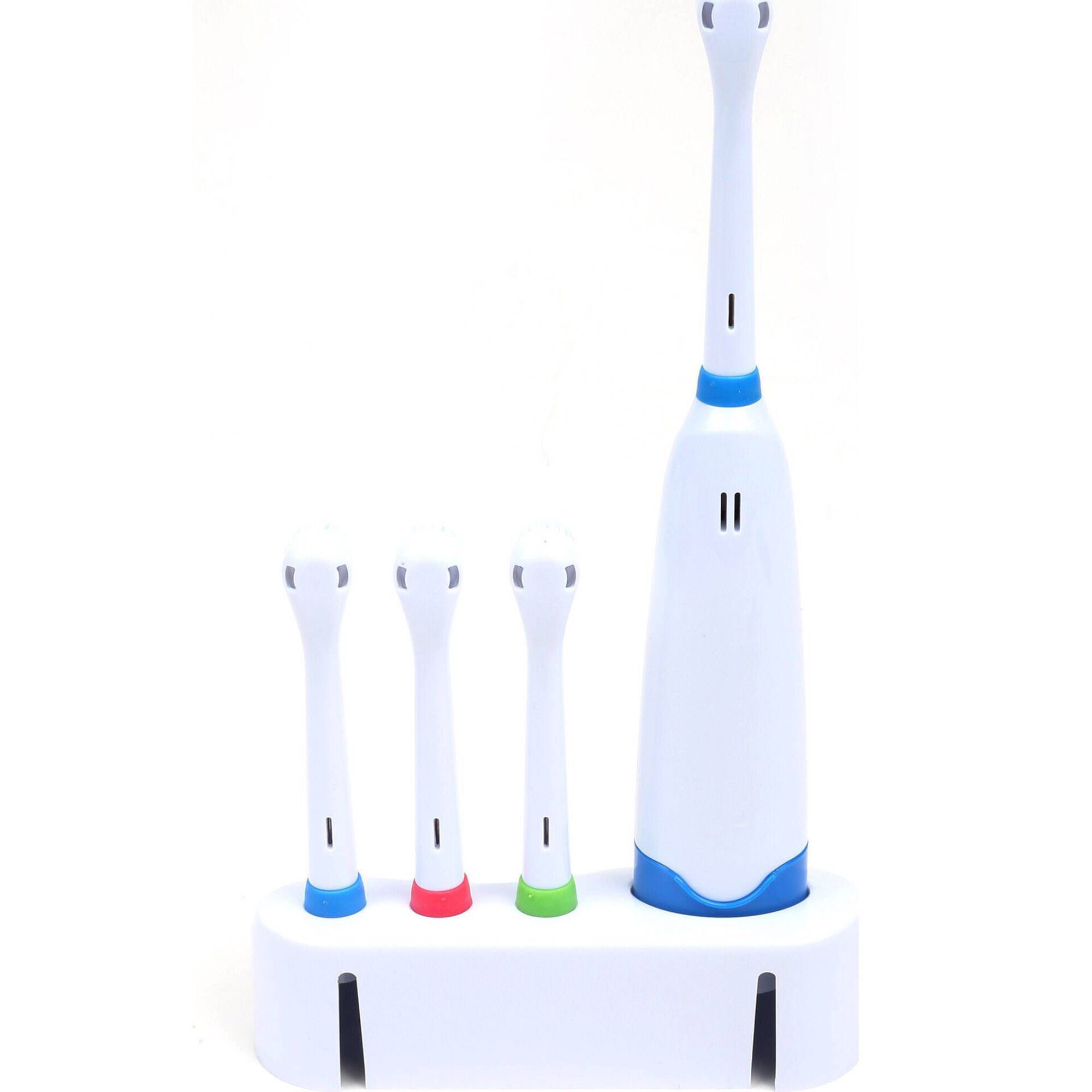 Escova de Dentes El&eacute;trica com 3 Cabe&ccedil;as Bazar&atilde;o