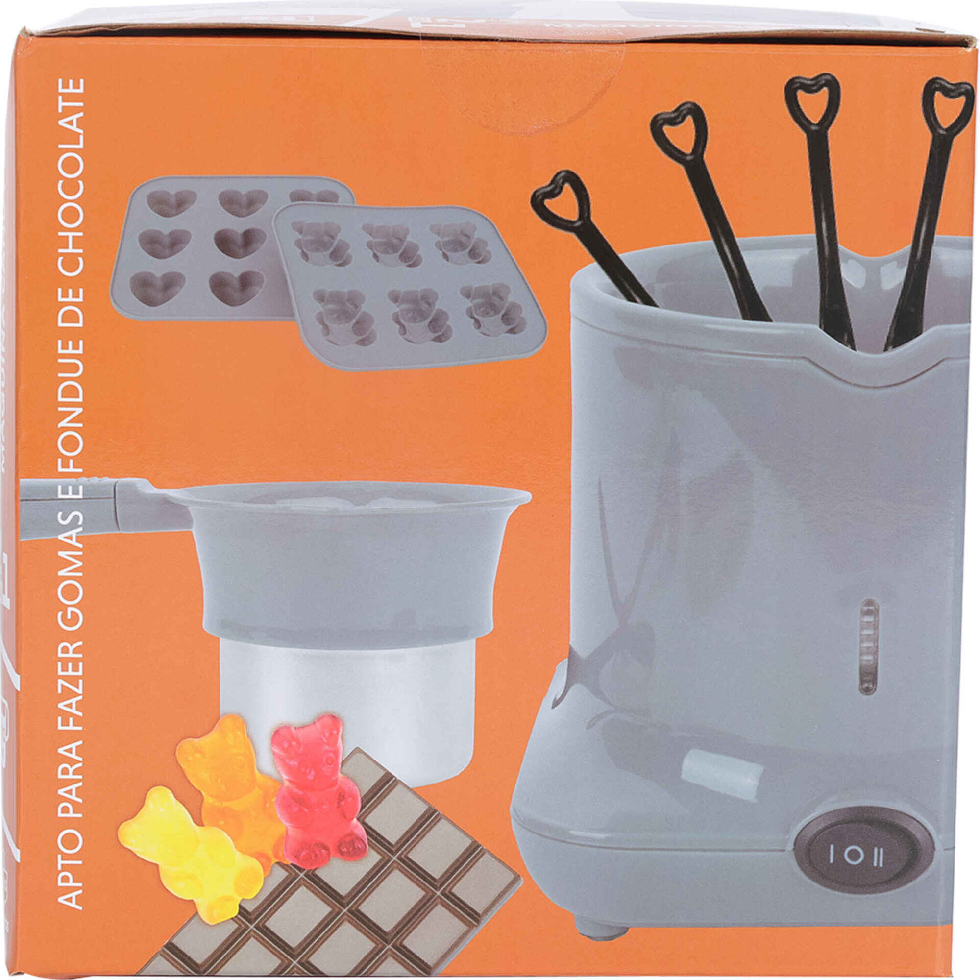 Máquina de Gomas e Fondue de Chocolate