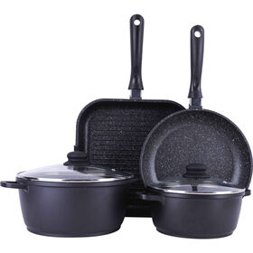 Trem Cozinha 4 Peças Alumínio Fundido Antiaderente Classic Trem Cozinha 4 Peças Alumínio Fundido Antiaderente Classic