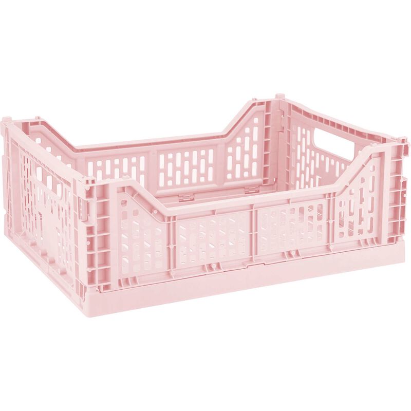 Cesto Dobrável 15L Rosa Kasa