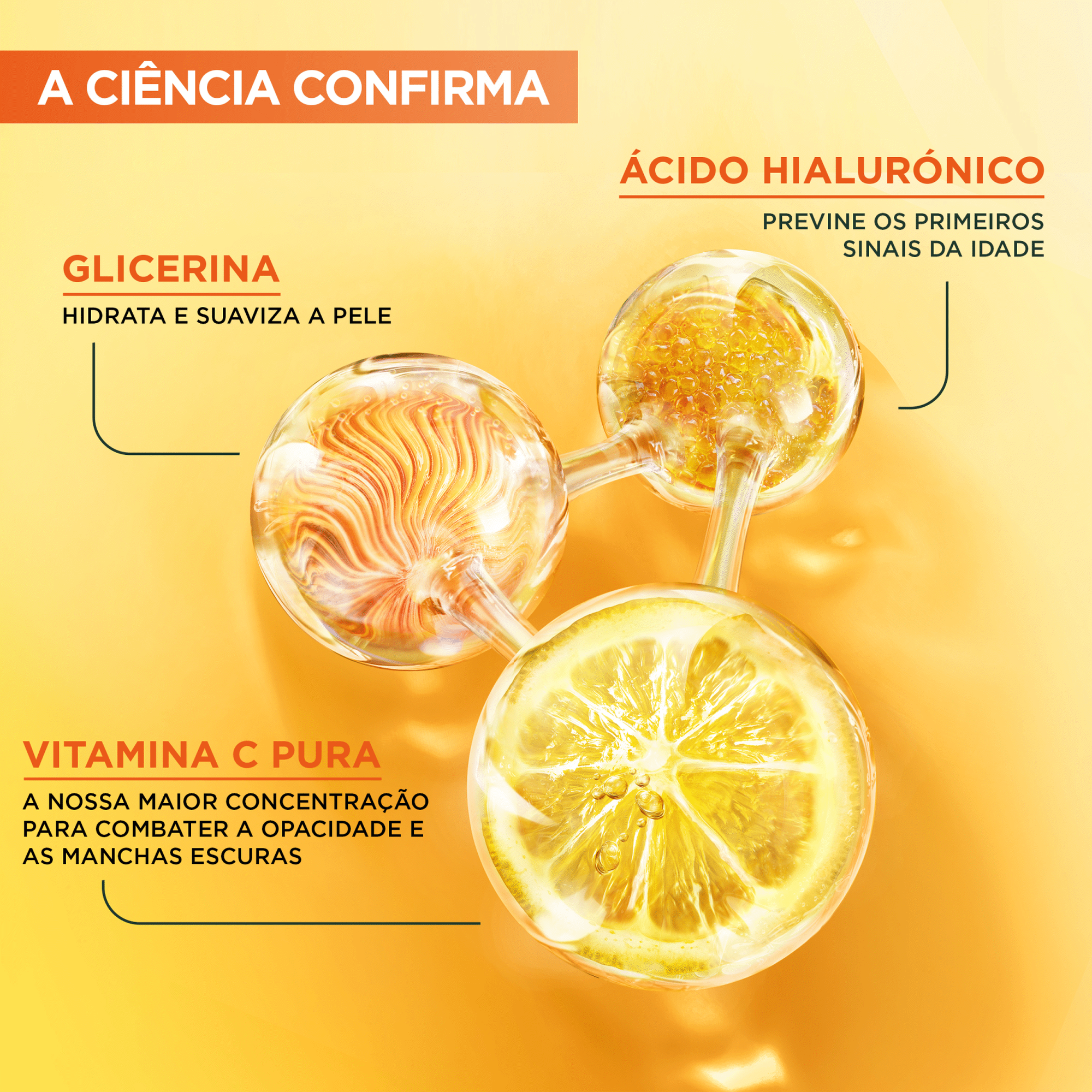 S&eacute;rum Facial Noite Vitamina C Garnier Skin Active