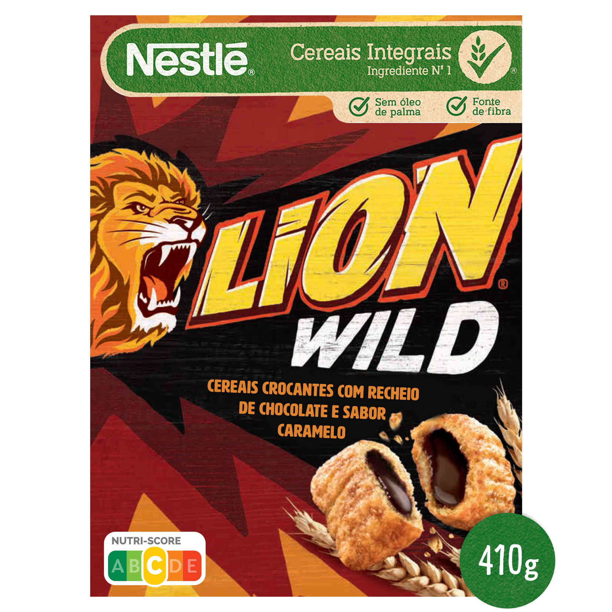 Cereais Lion Wild Chocolate Caramelo Cereais Lion Wild Chocolate Caramelo